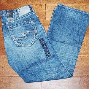 Grayson Silver Jeans 33W x 30L